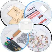 12 Pack Plastic Envelopes File Folders, with Label Pocket and Snap Button for Home Work Office Organization, Letter Size/A4 Size 8