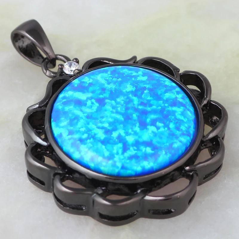 

JLP946 Classic Laced Pendant Necklace Opal Fine Jewelry for Women Gifts