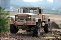CROSS 1/10 RC Car HC4 4WD Off Road Military Truck Crawler KIT W/O Battery Remote Control RC Toys Gifts Model TH10479 1