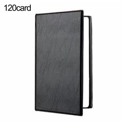 Leather Credit Card Holder and Business Card Organizer - Large Capacity (3)