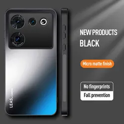 Nubia Ultra Frosted Matte Backplate Case - Hard PC TPU with Skin Feel Finish for ZTE nubia Z50 (Black)