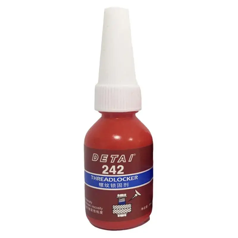 1 Bottle 10ml Anti-pressure Blue 242 Glue Anaerobic Screw Lock Adhesive Wire Sealing Anti-corrosion Thread Anaerobic Glue