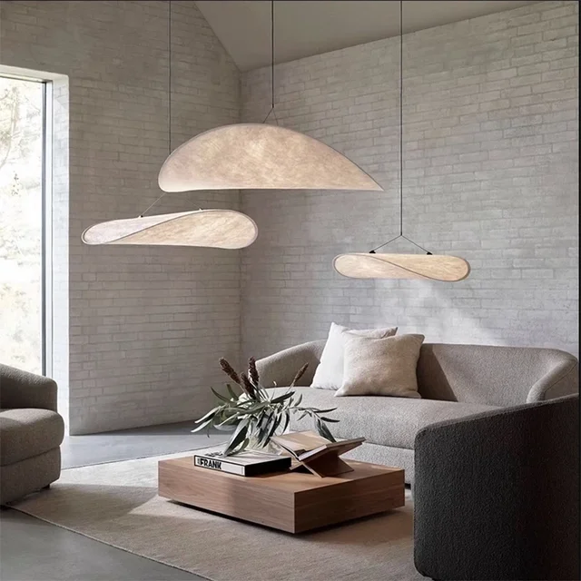 일본 와비사비 미니멀리스트 침실 조명