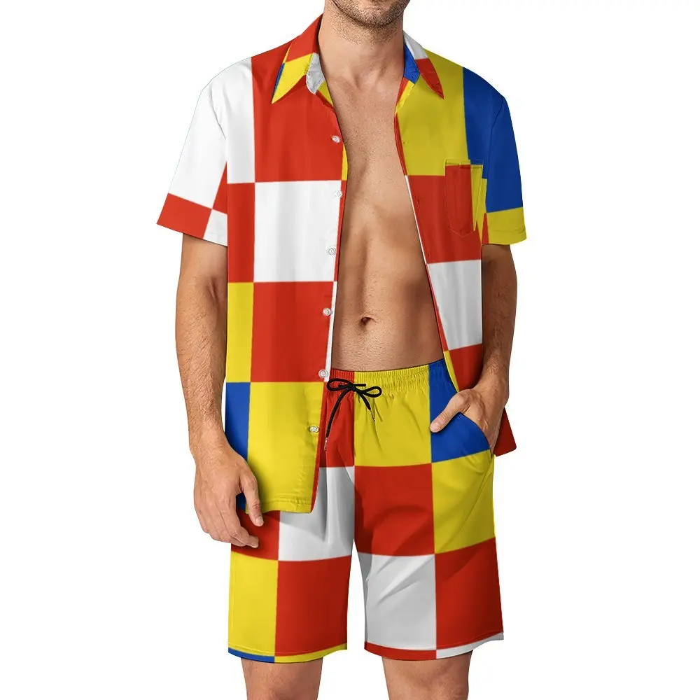 

2 шт. флаг Антверпена с координатами высокого качества мужской Пляжный костюм забавный для отдыха европейский размер