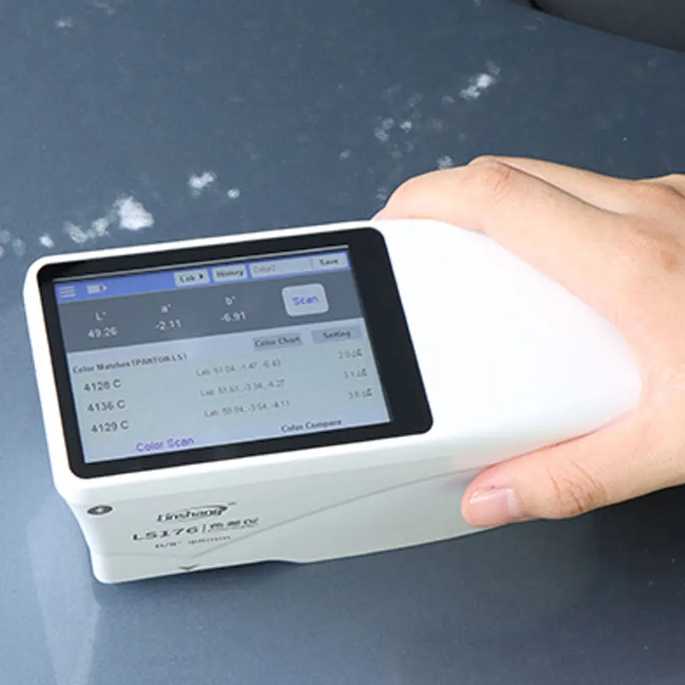 LS176 Colour Spectrophotometer Colorimeter with 400~700nm Colorimeters spectral reflectance curve Whiteness Yellowness 3