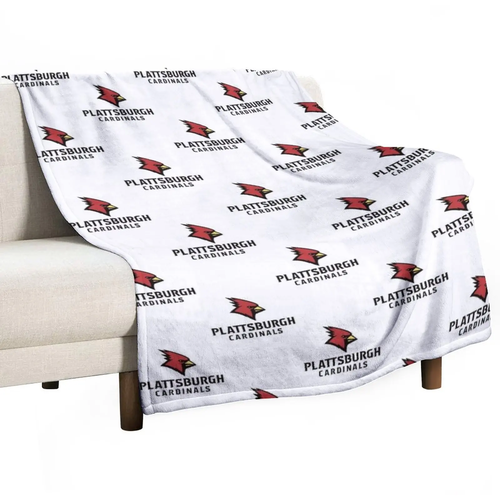 

Одеяло Plattsburgh Red Hawks, милое одеяло, идеи для подарка на День святого Валентина