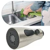 1/2PCS Kitchen Faucet Extender Sprayer Nozzle 3 Modes ABS Water Saving Bathroom Basin Sink Shower Spray Head for 1/2" Connection 2