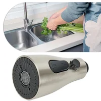 1/2PCS Kitchen Faucet Extender Sprayer Nozzle 3 Modes ABS Water Saving Bathroom Basin Sink Shower Spray Head for 1/2" Connection 2