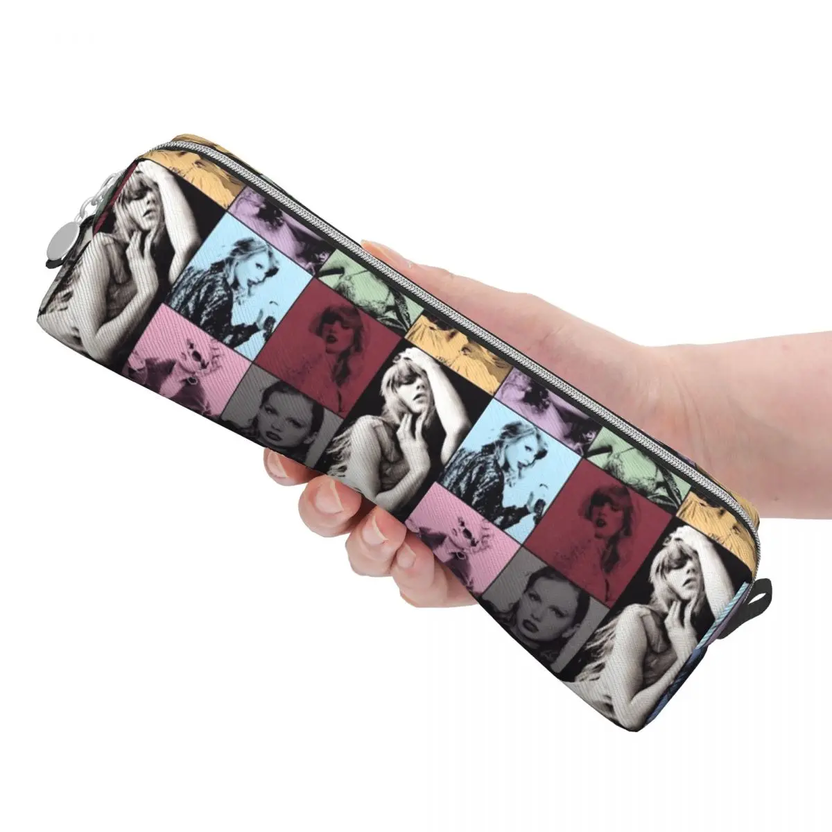 Taylors The Eras Tour Pencil Cases Pencil Pouch Pen Holder for Student Big Capacity Bags School Supplies Zipper Stationery