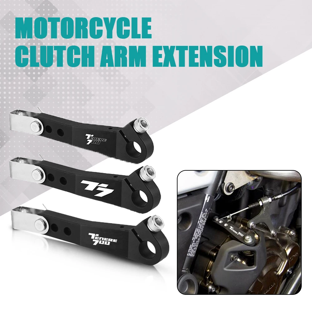 

tenere 700 Motorcycles Accessories Easy Pull Clutch Lever System Arm Extension For Yamaha Tenere 700 T7 Tenere700 2019 2020 2021