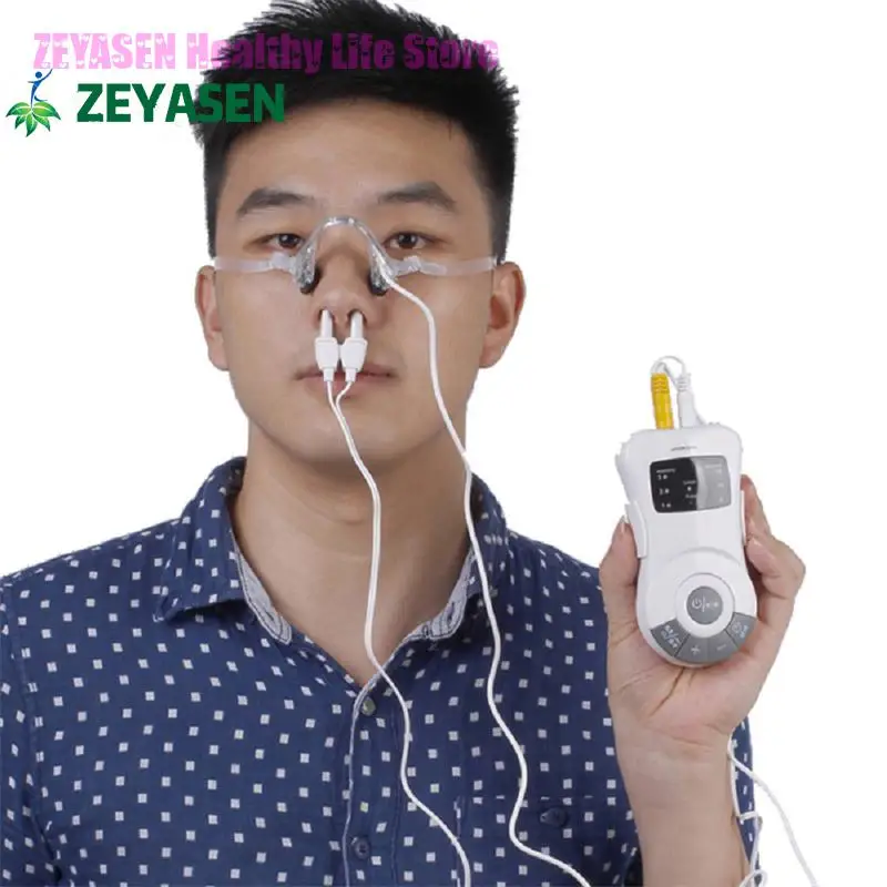 Zeyasen Inventions Rhinitis Sinusitis Nasal Polyps Laser Therapy Device Nose Irradiation Cholesterol Phototherapy Instrument New