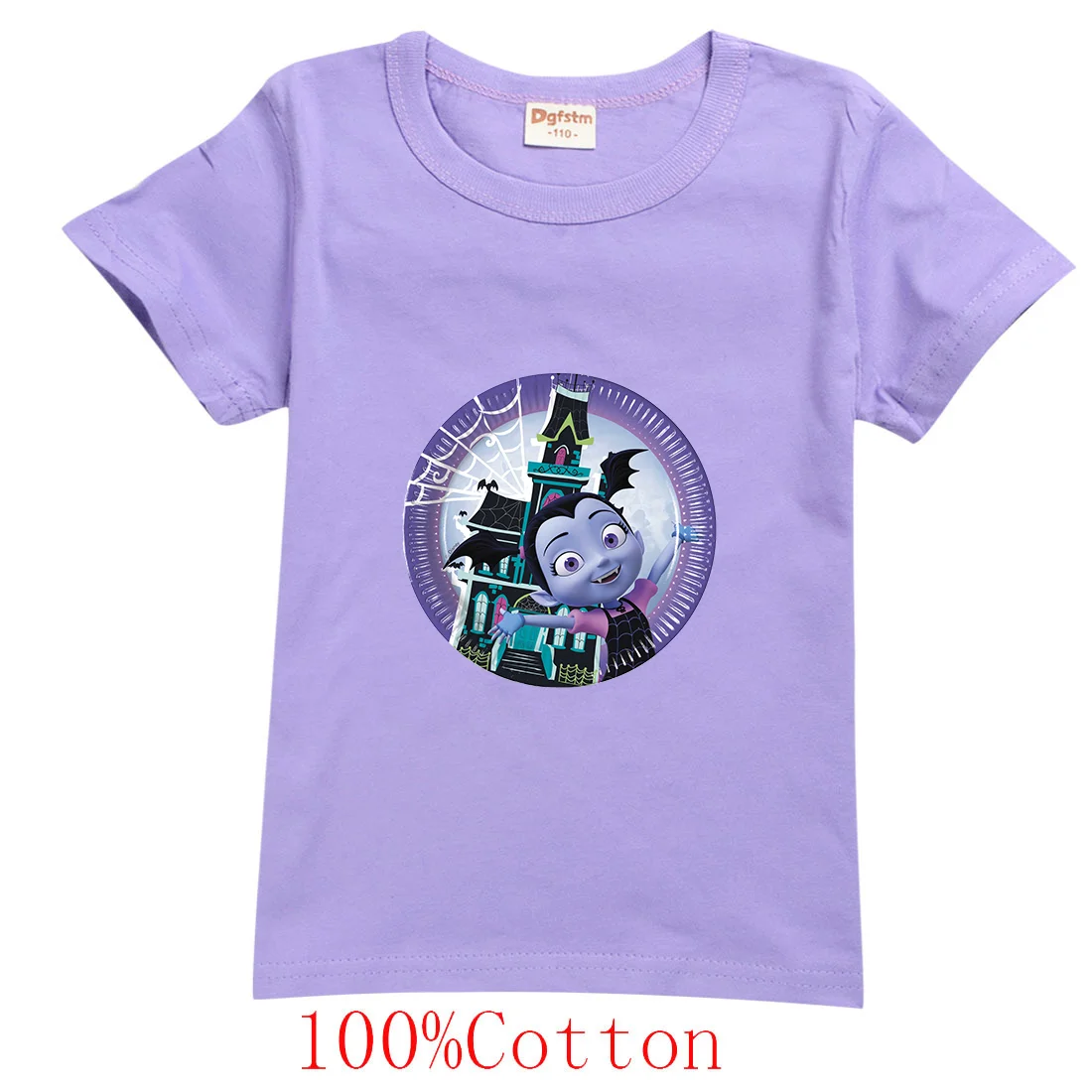 Disney Vampirina Ragazzi Ragazze Adolescente Abiti Tee Shirt Abbigliamento Per Bambini Magliette Bambini Cartoni Animati Casual Top