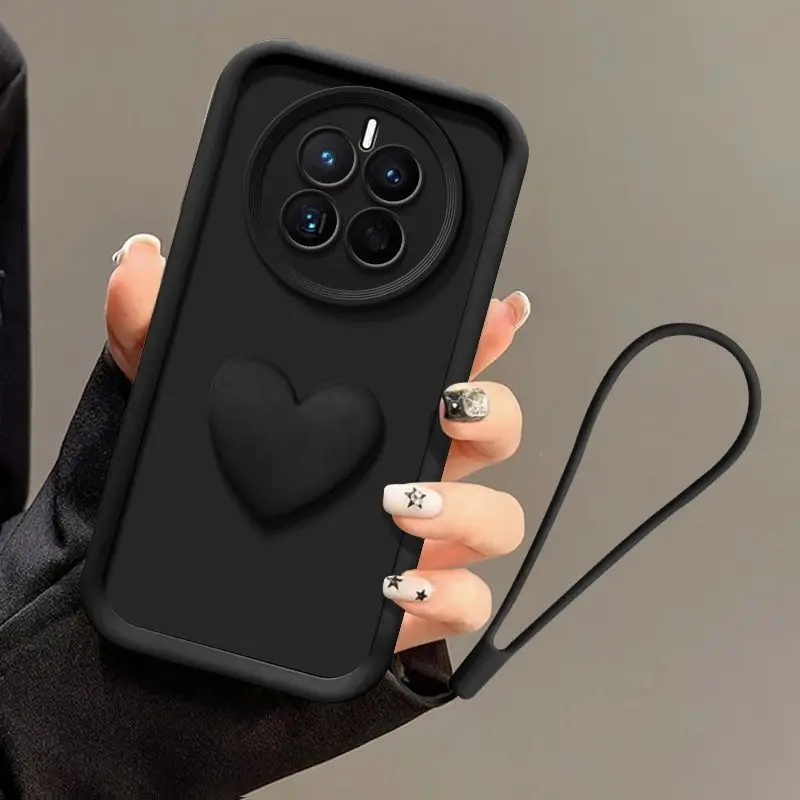 Shockproof Cute Love Heart Silicone Phone Case