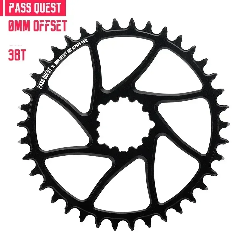 パスクエスト-ダイレクトマウントチェーンリング、楕円形、狭い