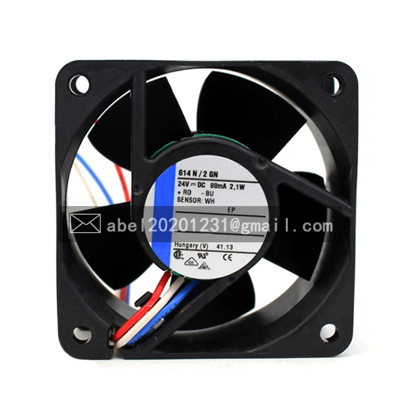 

BRAND NEW ORIGINAL 614N/2GN 614 N/2GN DC 24V COOLING FAN 6025 6CM 60*60*25MM