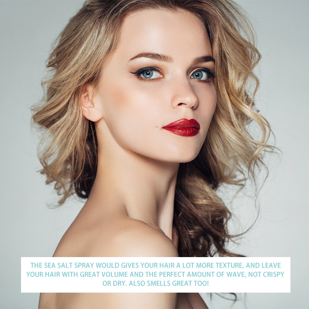 Bath Supplies Sea Salt Spray Large Capacity Durable Hair Spray Skin Care Products Comfortable Shape Can Be Repeated Mousse hair styling spray