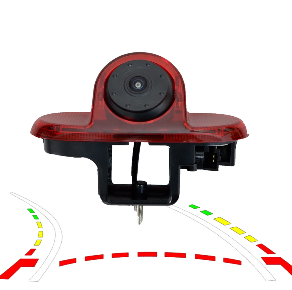 Dynamic Trajectory CCD HD Car Rear View Backup Brake Light Camera for ...