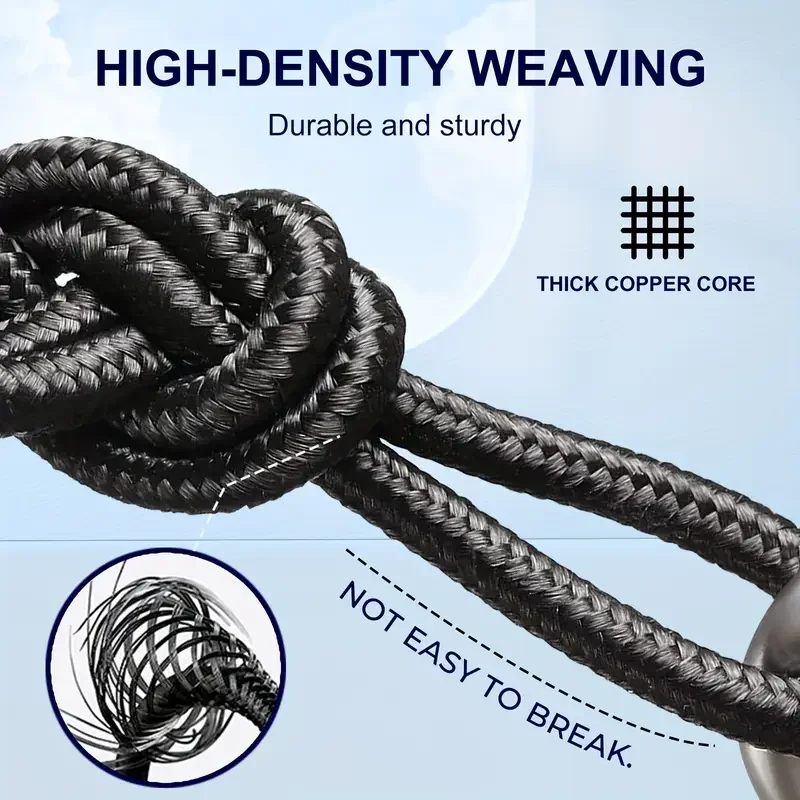 High-Speed USB Charging Cable - 1M Long Durable Data Charger Cord