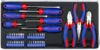 408-Piece Mechanics Tool Set, General Household Home Repair Tool Kit with 3-Drawer Heavy Duty Metal Box, Hand Tool Kit Set 1 Pac 6