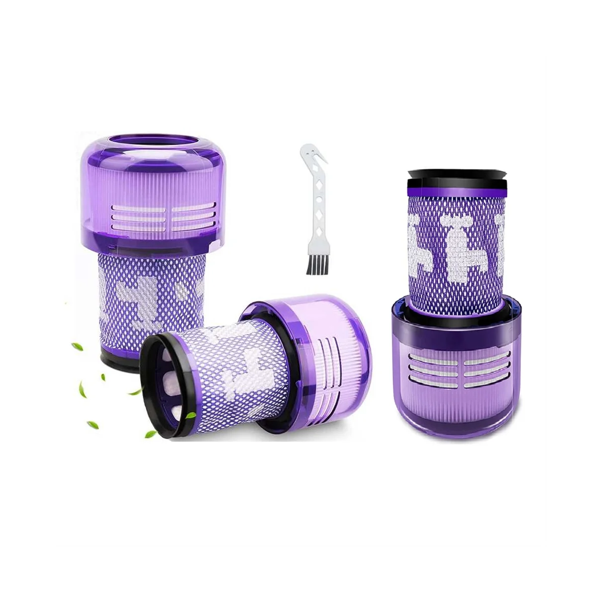 

Запчасти для пылесоса Dyson V12, сменные детали для фильтра НЕРА, 3 шт., 971517-01