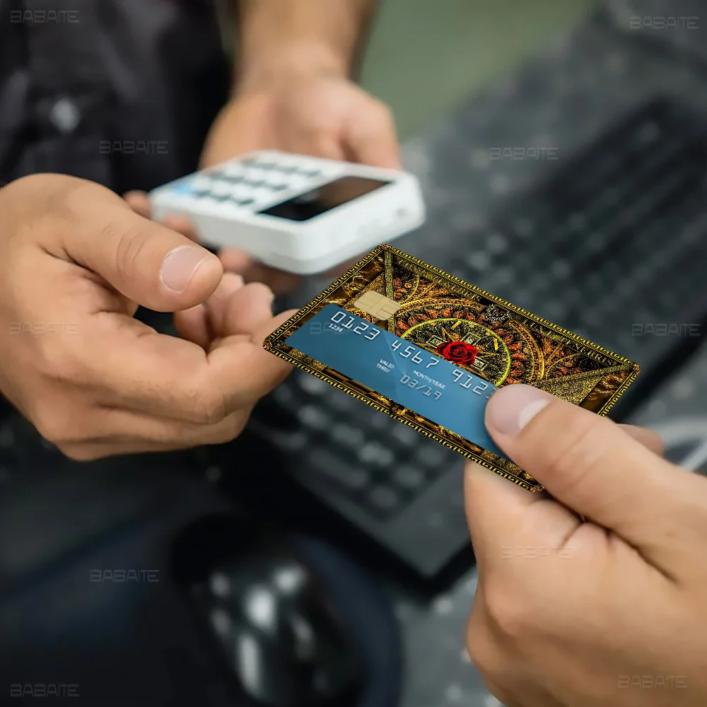 Freemason Illuminati Anime Spend Or Save Funny Shell On Off Ultra Thin No Fade Sticker Skin Cover Film Debit Credit Card