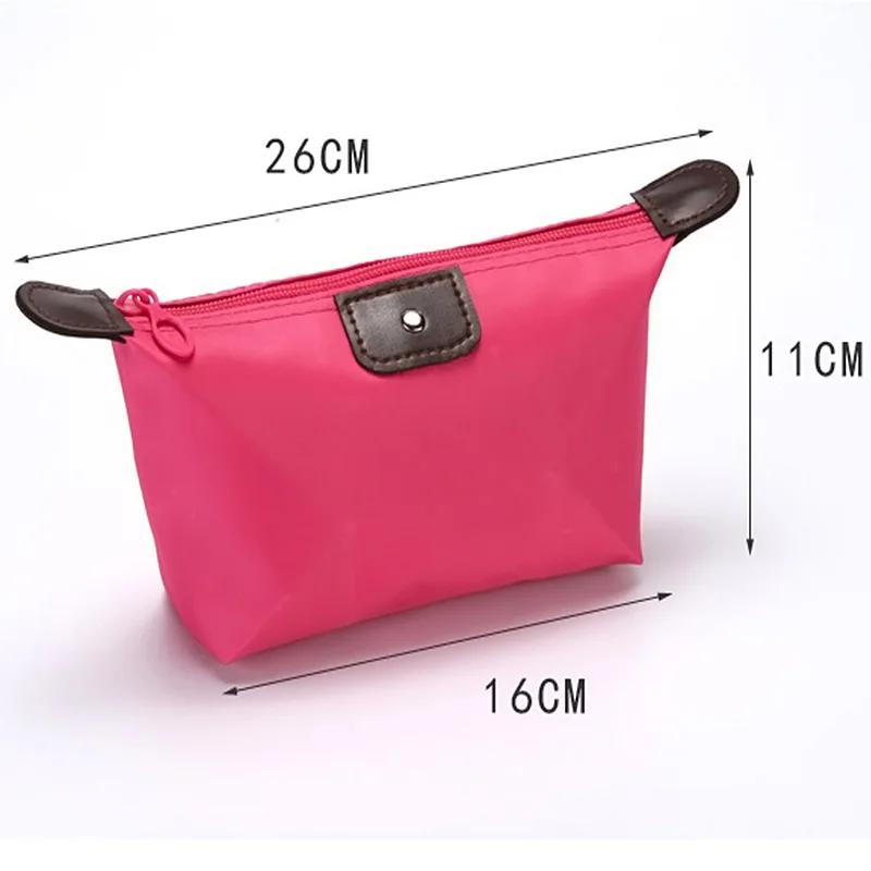 New Convenient and cute cosmetic bag, nylon dumpling cosmetic bag, waterproof storage toilet bag 4