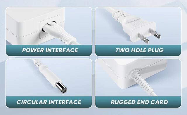 Power Adapter for Cricut Explore air 2 and Cricut Maker Cutting Machine,  DC18V 3A Charger Power Cord Compatible with Cricut Expression