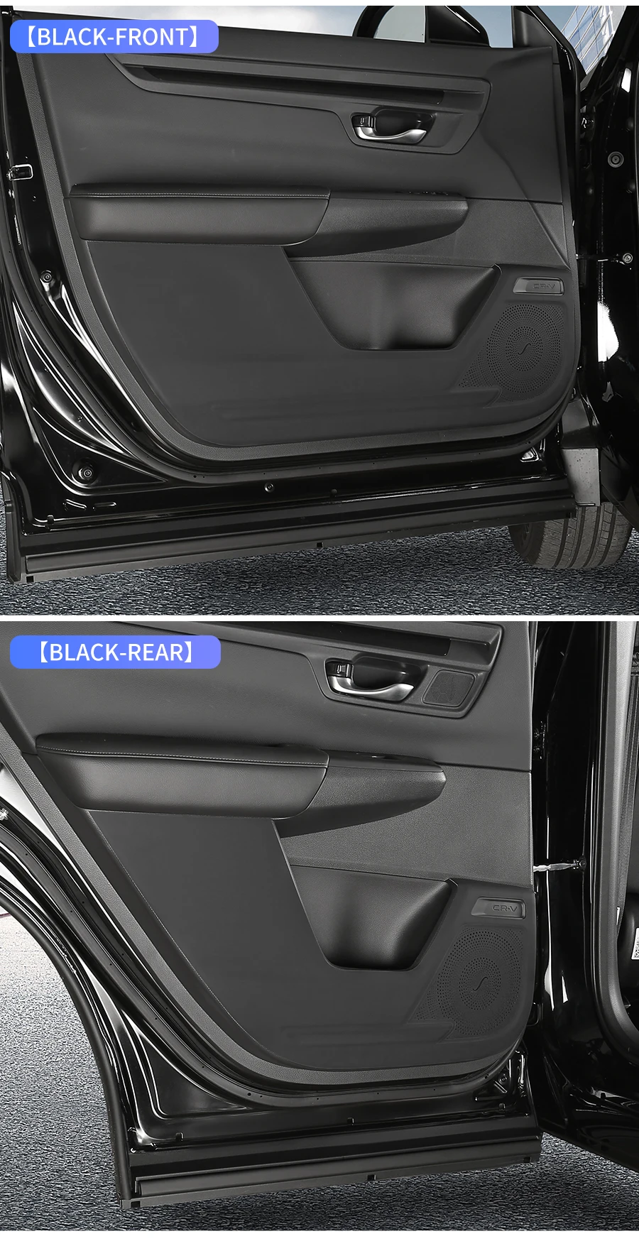 Auto Tür Leder Anti Kick Pad Aufkleber Schutz Matte Tür Schutz Seite Rand Film Zubehör Für Honda CRV 2023 2024 CRV 6TH – Detail 9
