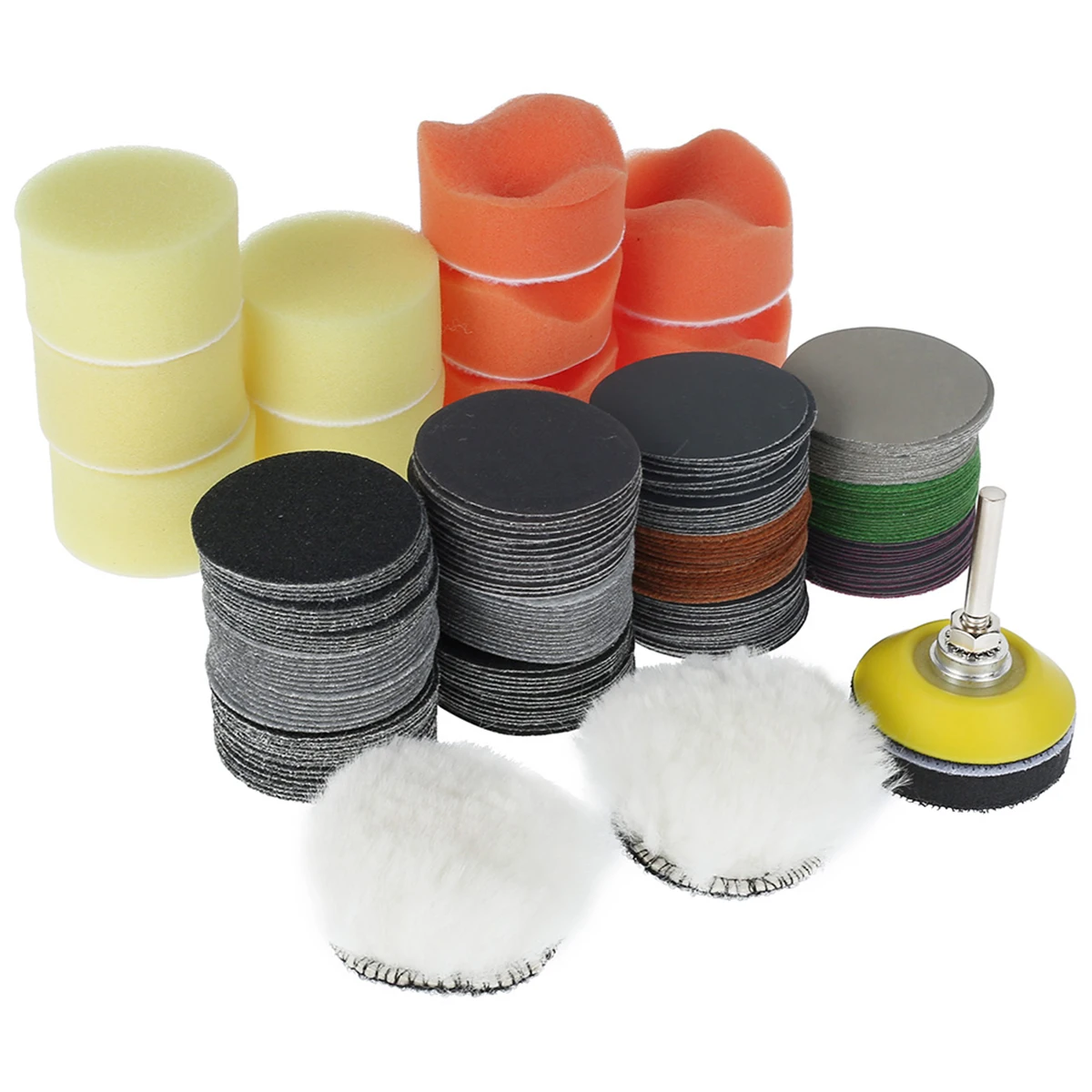 Mini Akülü Araba Parlatıcı Elektrikli Araba Parlatma tamir kiti LED Ekran Otomotiv Çizik Giderme Parlatma Makinesi Araba için