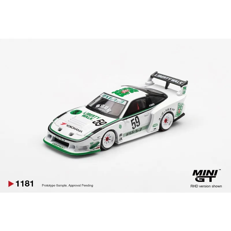 MINI GT 1:64 Nissan LB-Super Silhouette 180SX réplica de carro em