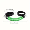 4pc Leg Bouncing Tension Rope Puller Taekwondo Training Belt Ankle Elastic Rope Side Training Tension Belt Resistance Rope 2