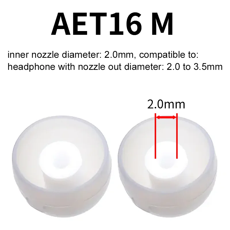 Acoustune Double Flange Eartips - Premium Earphone Accessories