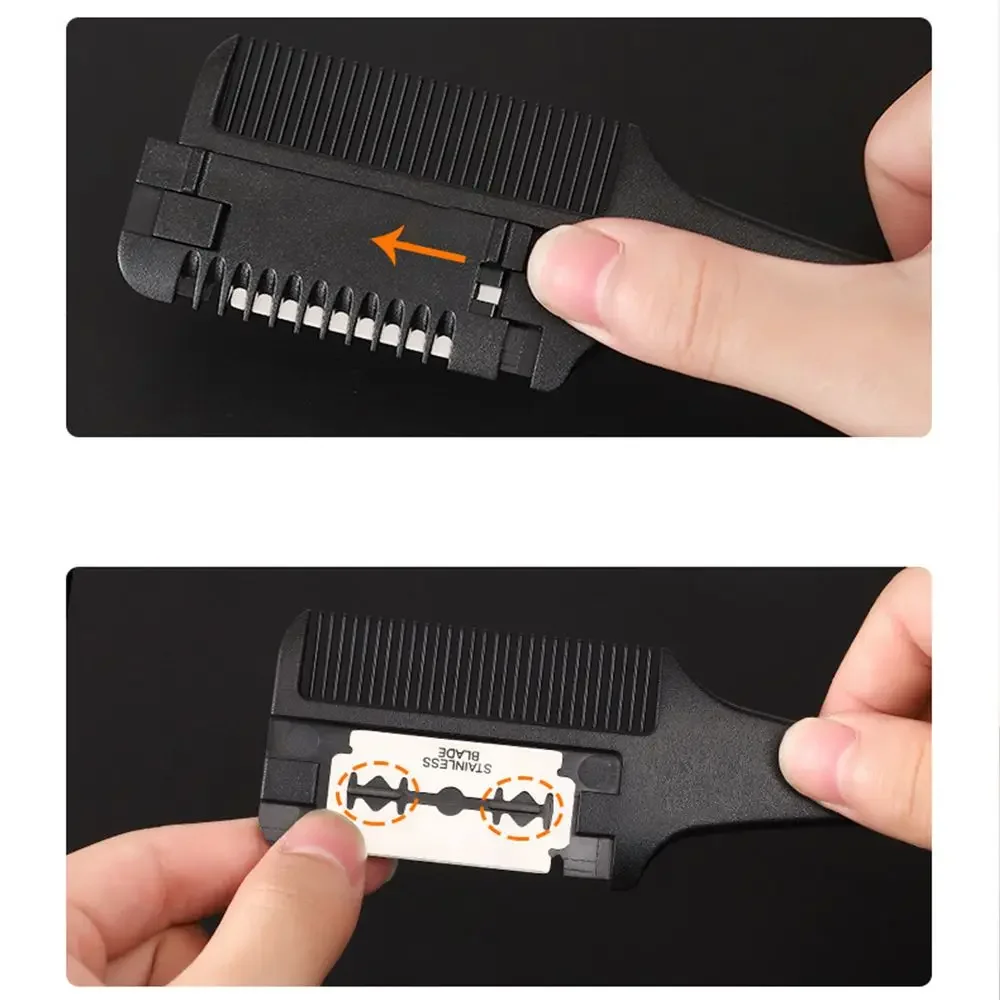 Precision Hair Cutting Comb for Professional Salon and Wig Styling
