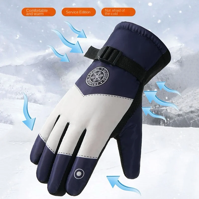 DOFOWORK Skihandschuhe Für Herren & Damen – Wasserdicht, Winddicht, Mit Touchscreen-Funktion