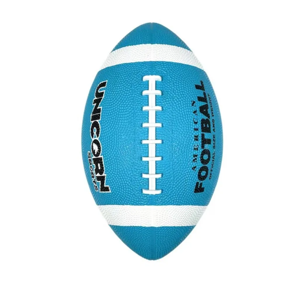 6# American Rubber Football Rainbow Color