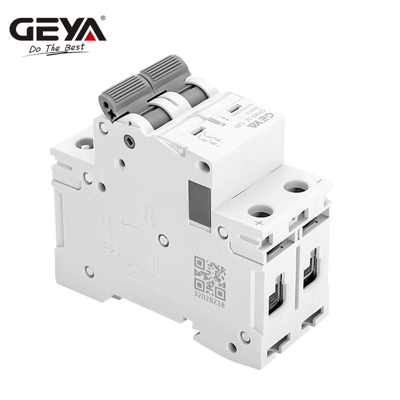 geya mini interruptor trilho do ruido mcb 6ka 03