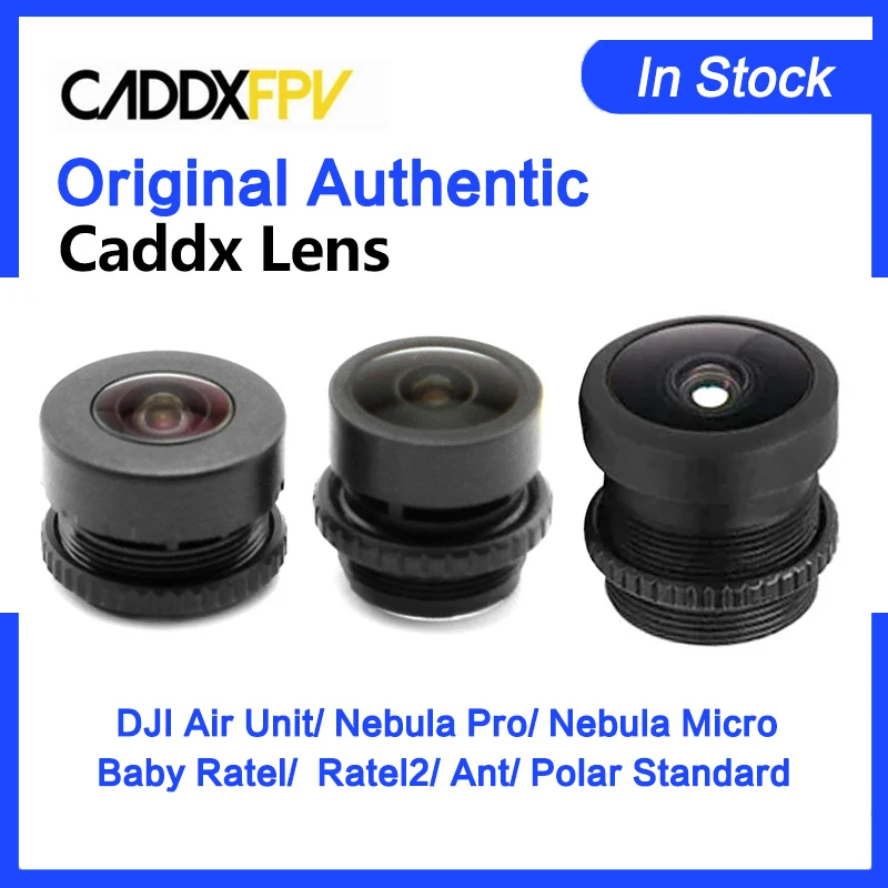 

Сменный объектив Caddx DJI Air Unit/Nebula Pro Micro/Baby Ratel 2/Ant/Polar Mini Camera RC FPV Racing Drone, запасные части