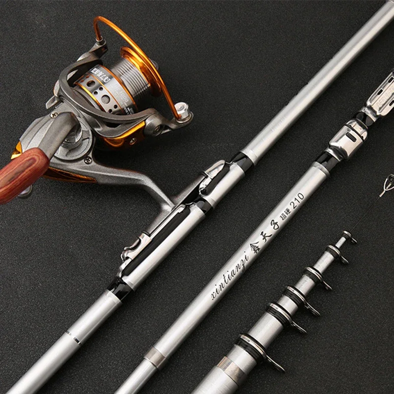 Telescopic Fishing Rod 7.9ft 7.9ft Telescopic Fishing Rod - Portable Carbon Fiber Rod With Soft Handle For Travel & Outdoor Telescoping Fishing Rod Telescopic Fishing Rod 7.9ft 7.9ft Telescopic Fishing Rod - Portable Carbon Fiber Rod With Soft Handle For Travel & Outdoor Telescoping Fishing Rod