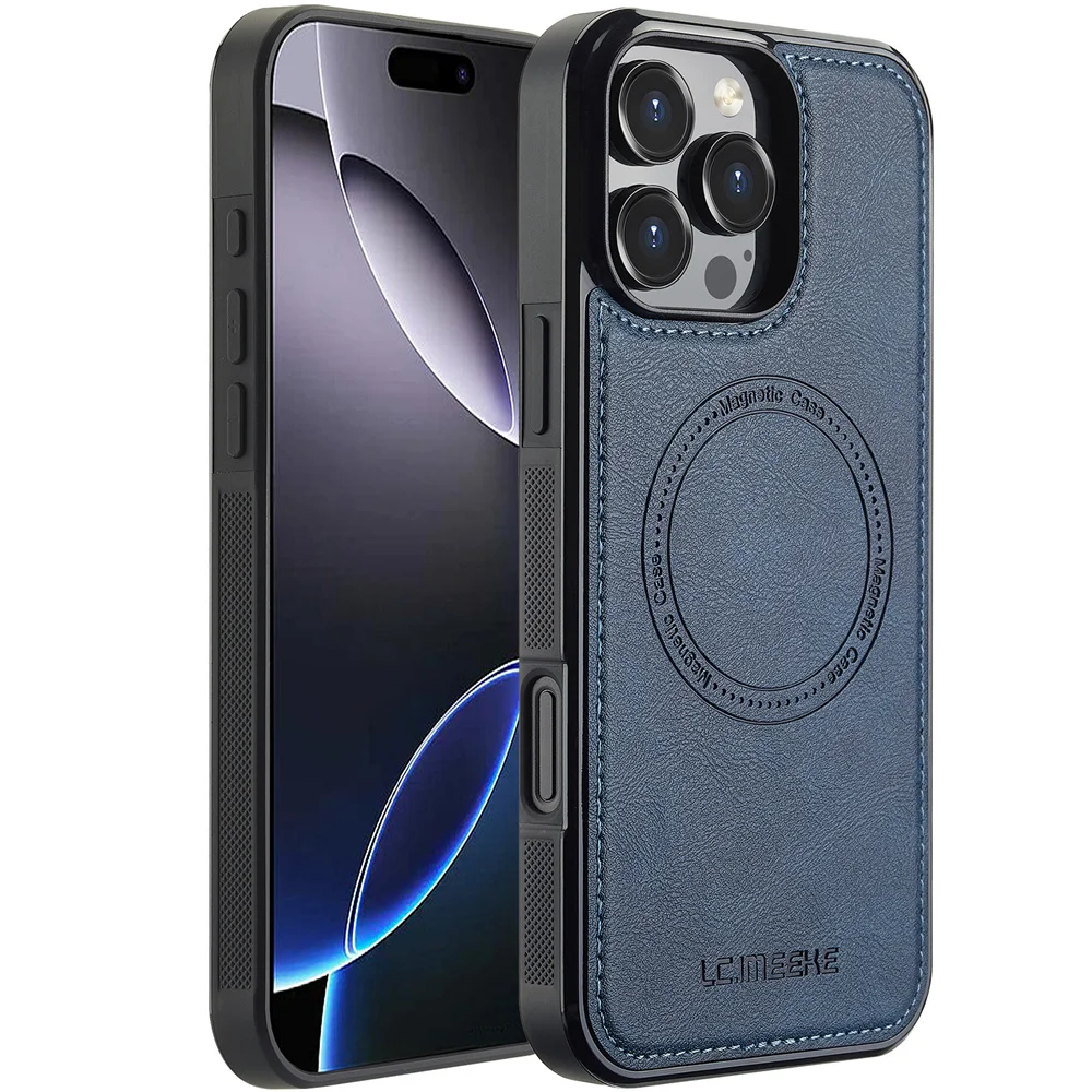 Elegant Magnetic Phone Case for iPhone - Sleek and Durable Protection Cover