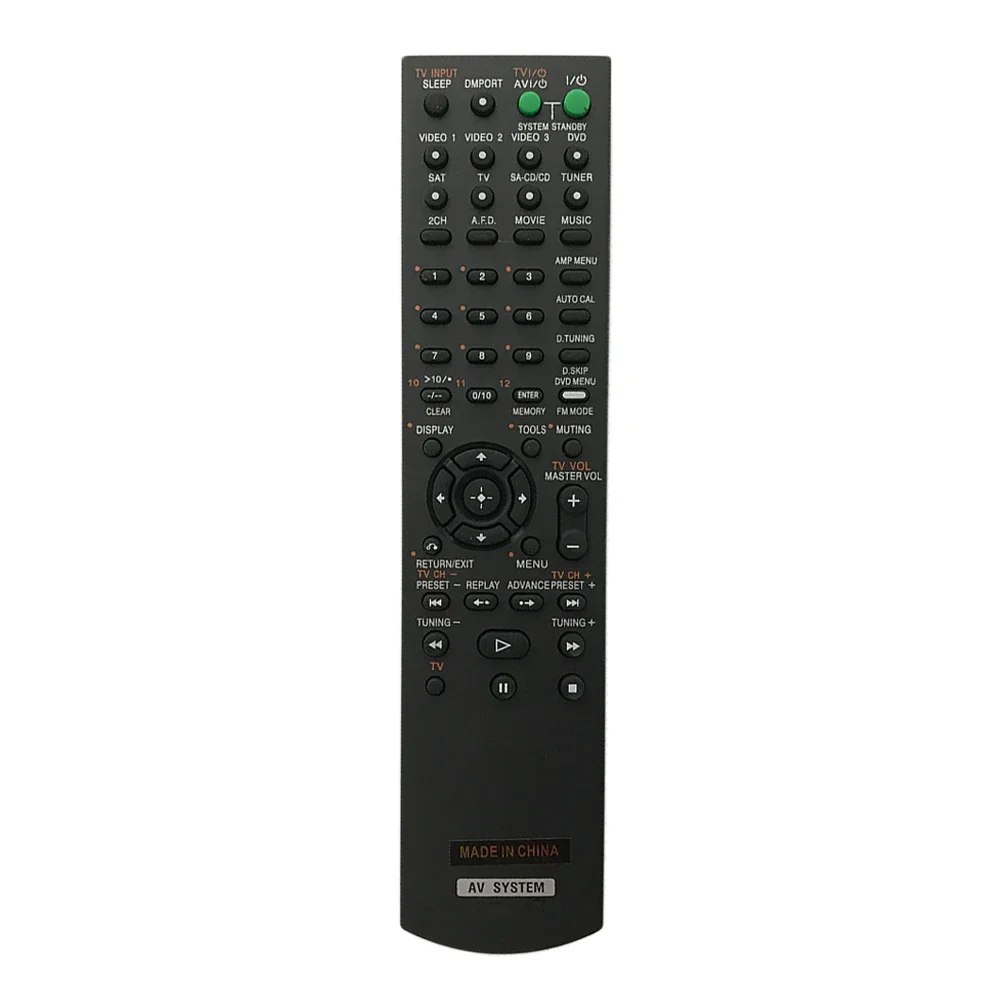 

Дистанционное управление для SONY STR-DH500 STR-DG510 STR-DG720 HT-DDW7600 HT-DDW5000 для домашнего кинотеатра AV-ресивера