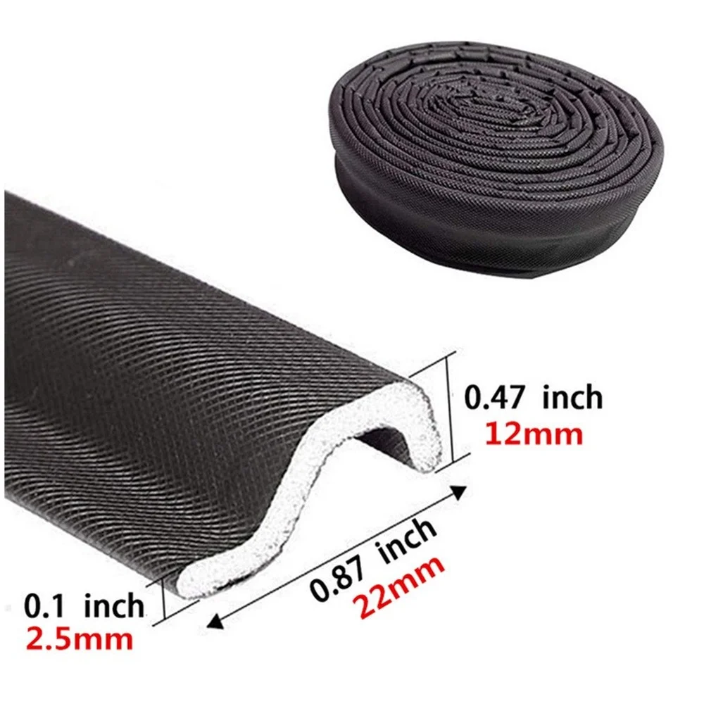 Self-Adhesive Foam Sealing Tape: Windbreak & Soundproof Gap Filler for Doors and Windows (10M)
