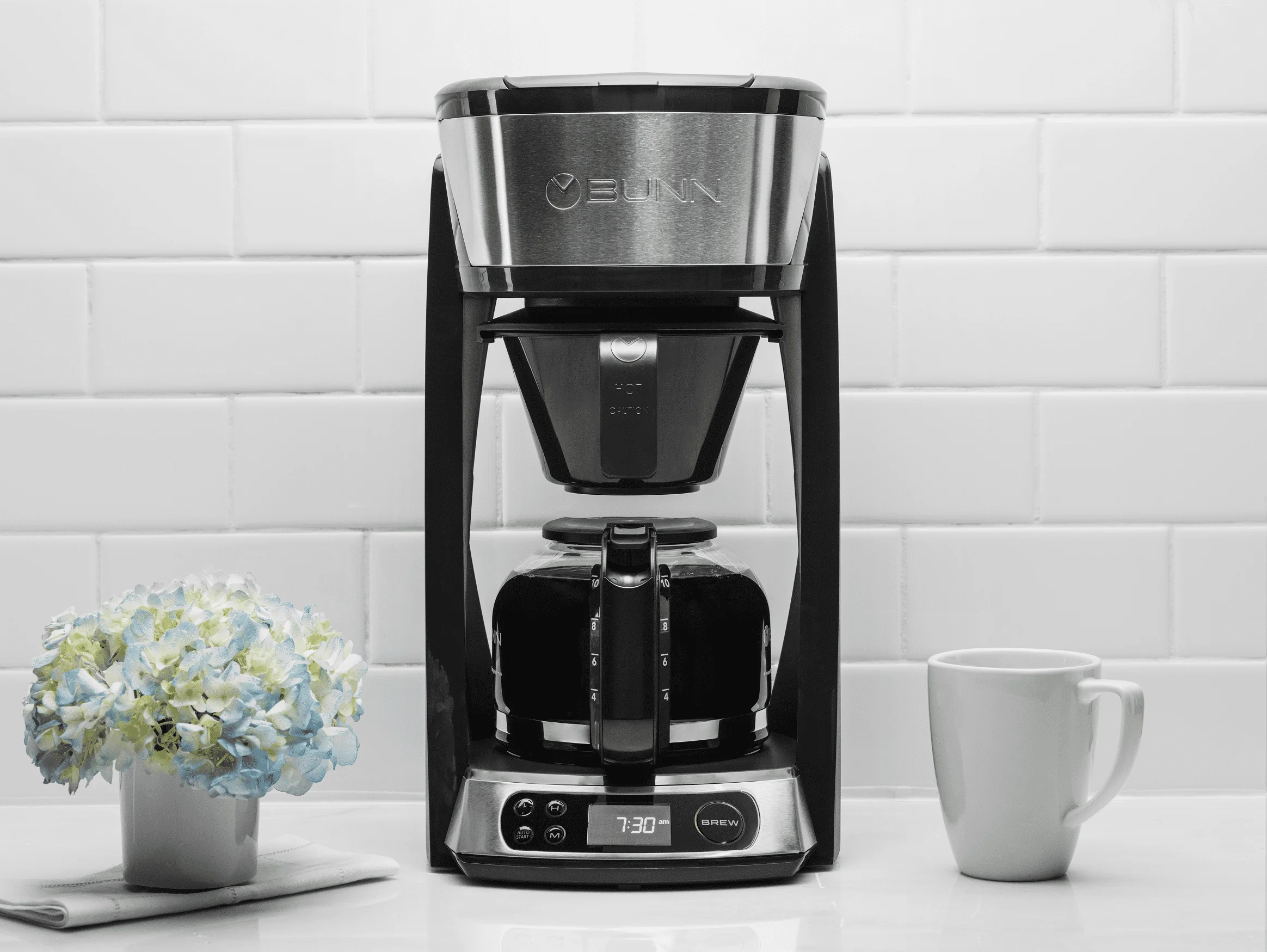 

Stainless Steel 10 Cup Drip Coffee Maker кофемашина