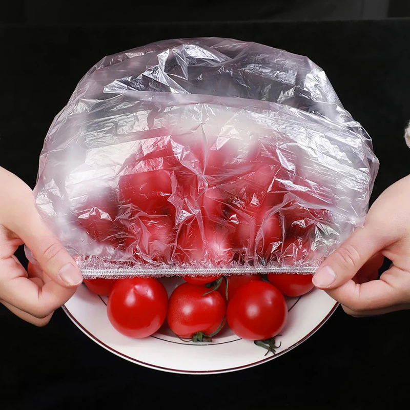 Reusable Food Wrap Storage Covers Bags for Bowl Elastic Plate Silicone Lid Cover 100pcs Kitchen Fruit Plastic Fresh-keeping Seal food cover