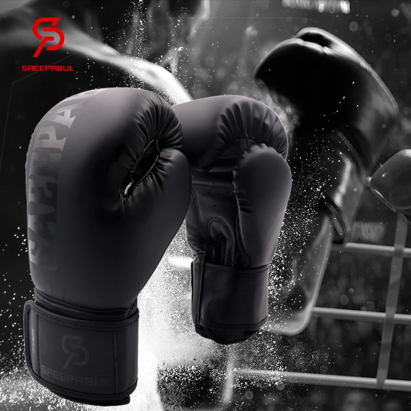8/10/12/14/16oz Boxing Gloves Professional Sanda Muay Thai Fighting MMA Gloves for Men Women Kids Punching Bag Kickboxing Gloves 4