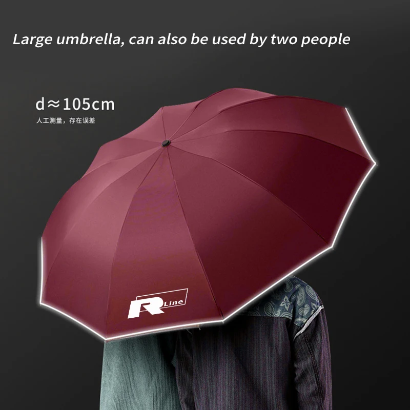 Car Windshield Sunshade Umbrella For Volkswagen Golf R line Tiguan Touareg GTI CC Passat R36 Scirocco