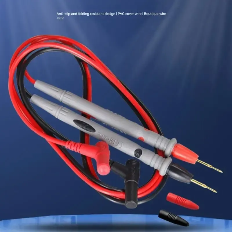 Multimeter Pen 2pcs Pack Multifunction Multimeter Pen Cable Alligator Clip Test Clip Capacitor Accessories Set