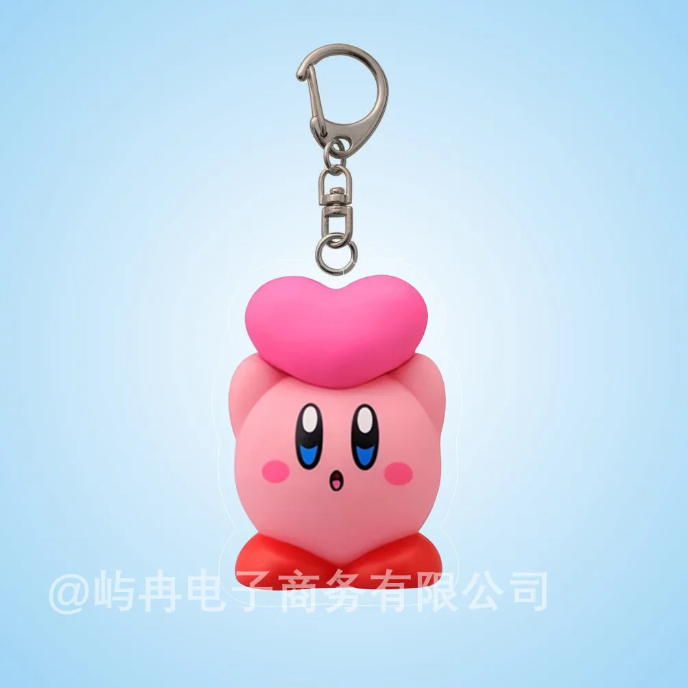 thumbnail image 1 of Kirby Plush Kawaii Cartoon Cute Kirby Fun School Bag Keychain Acrylic Pendant Anime Plush Toys for Girls Kids Toys Birthday Gift, 1 of 5