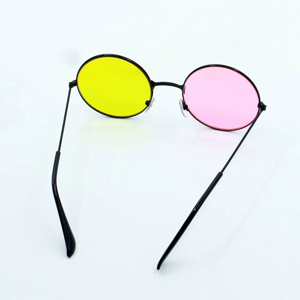 BodiSpamton Cosplay Lunettes de soleil à monture ronde pour hommes, Accessoires d'Halloween, Documents mixtes, Cos Prop