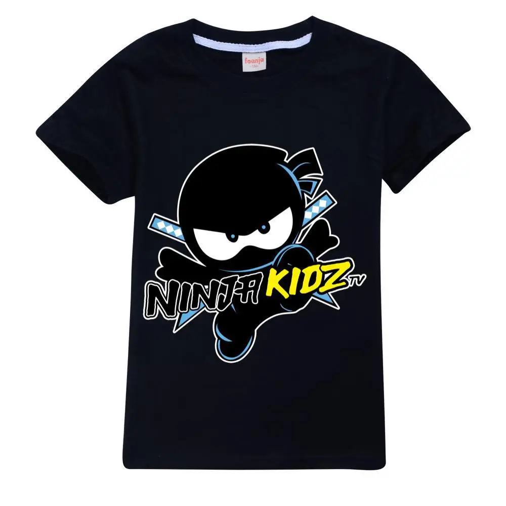 NINJA KIDZ 3D T Shirt Casual Summer Short Tees Kids Cartoon Graphic T Shirts Boys Clothing Harajuku Anime Tshirt 2-16 Years 5