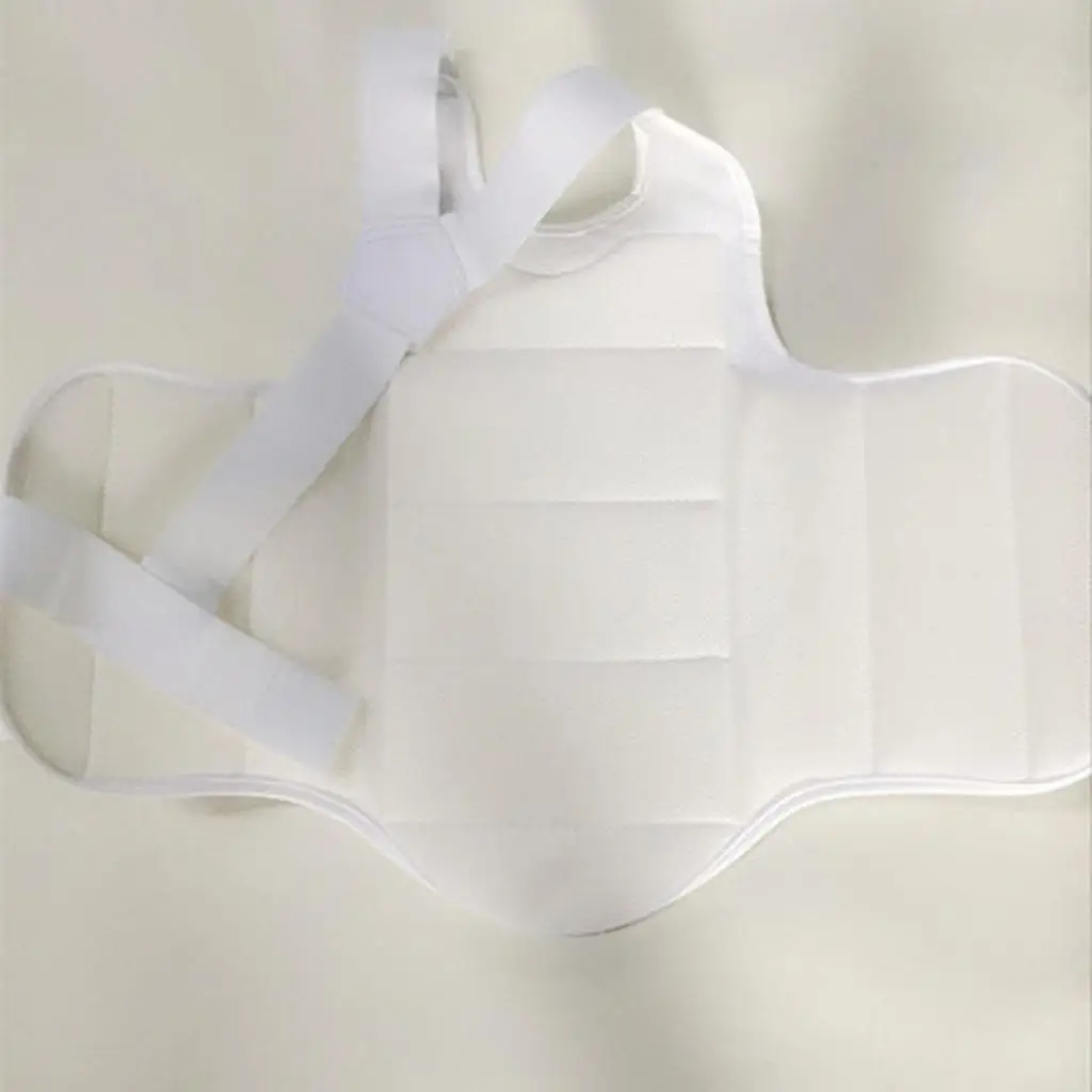Men Women Karate Chest Guard Taekwondo MMA Martial Art Chest Body Protector